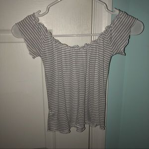 Off the shoulder top from Brandy Melville